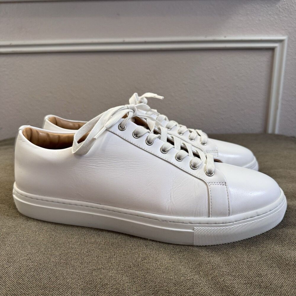 Thursday Boot Co. Premier Women's Low Top Sneakers Shoes Size 11.5 Leather White